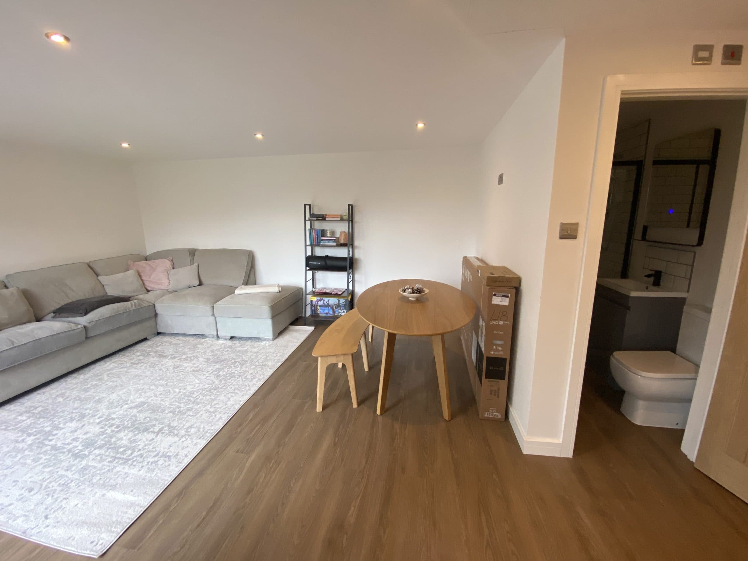 Completed annexe in Sevenoaks