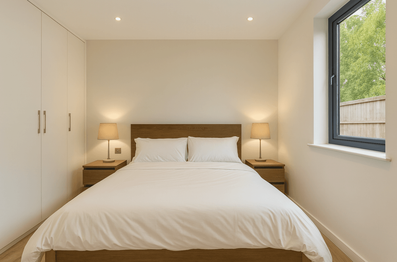 Two bedroom granny annexe interior